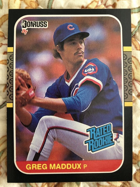 1987 Leaf Greg Maddux 36 Baseball Card For Sale Online EBay