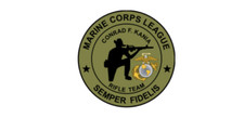 4" us marine corps usmc league rifle team bumper sticker decal usa made