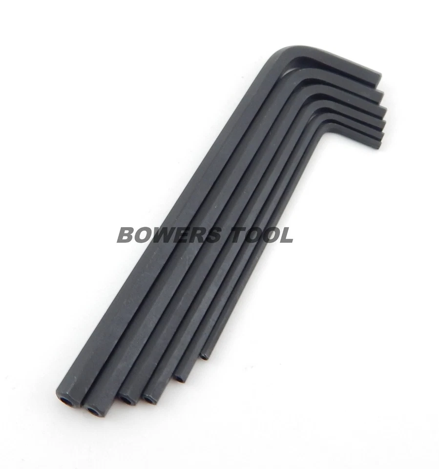 Bondhus Tamper Resistant Security Hex L Wrench Set Metric 2.5-8 USA MADE 48386 - Image 2 of 4