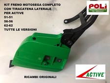 MOTOSEGA ACTIVE 51-51 56-56 62-62 KIT FRENO CARTER LATERALE COMPLTO ORIGINALE