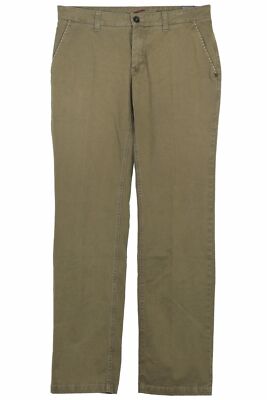 Camel Active Chino Stretch Jeans Hose Herren Hellbraun Straight Größe W34 L34