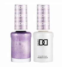 DND Soak Off Gel Polish and Nail Lacquer - 706 - Orchid Lust