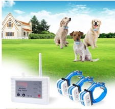 Dog Wireless Fence 2024 Upgraded Pet Containment System Adjustable Control Range