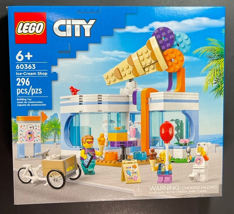 LEGO City Set 60363 Ice Cream Shop NEW