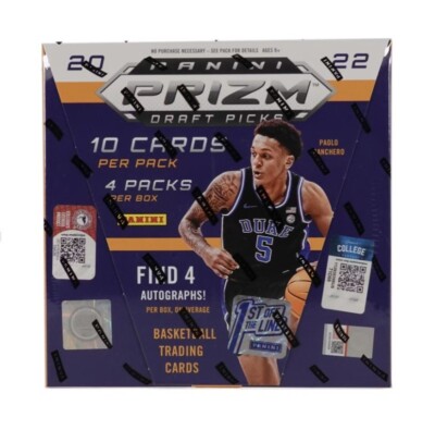 2022-23 Prizm Basketball Draft Picks FOTL Hobby Box New Sealed