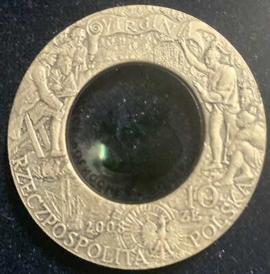 Polen 2008 10 Zlotych Jamestown polnische Siedlung 400. Jahrestag BEWEIS