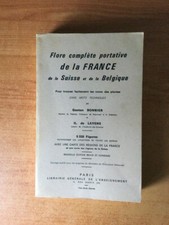 FLORE COMPLETE PORTATIVE DE LA FRANCE DE LA SUISSE ET DE LA BELGIQUE po