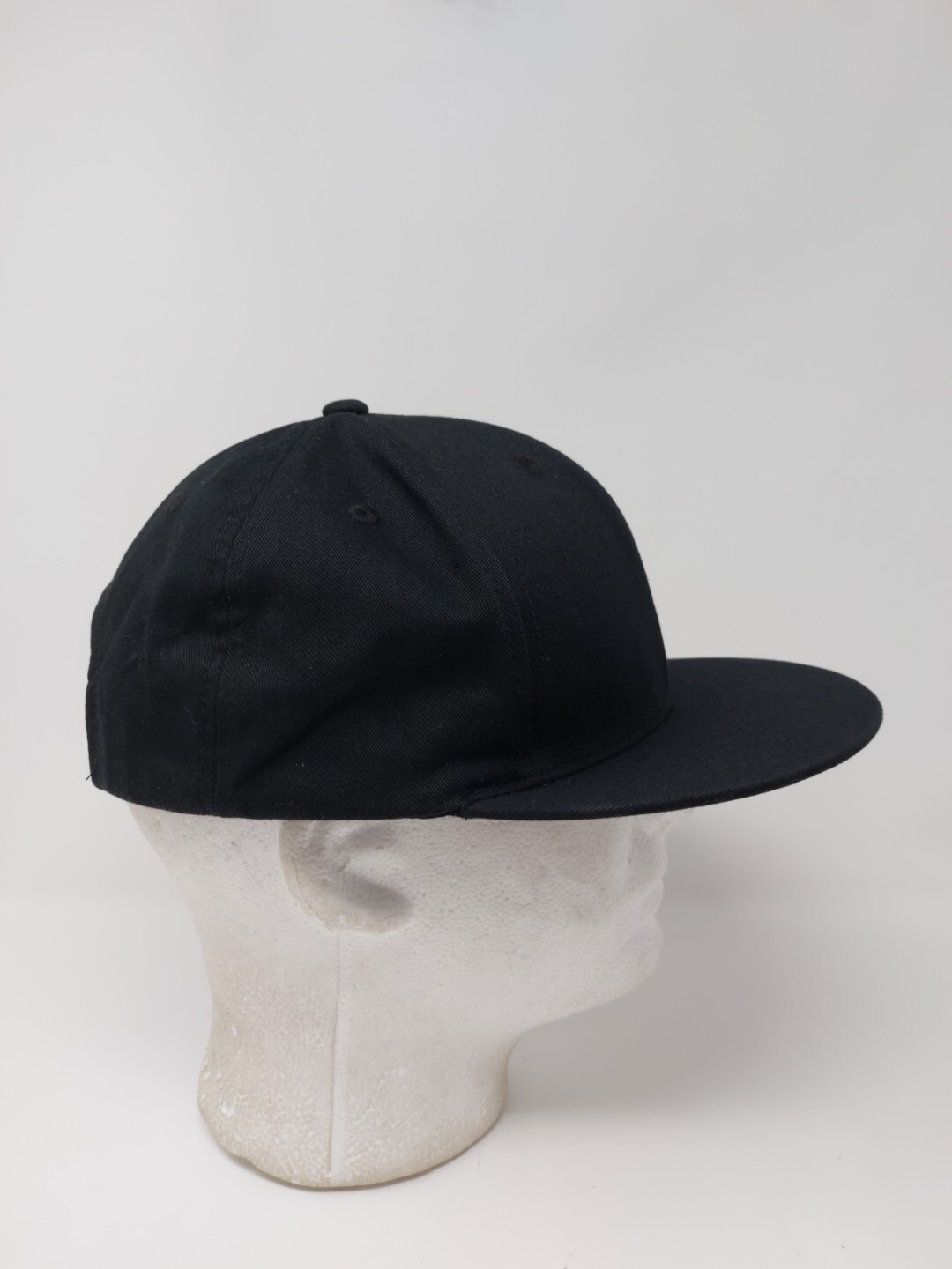 Solid Plain Black KB Ethos Snapback Hat Adjustabl… - image 4