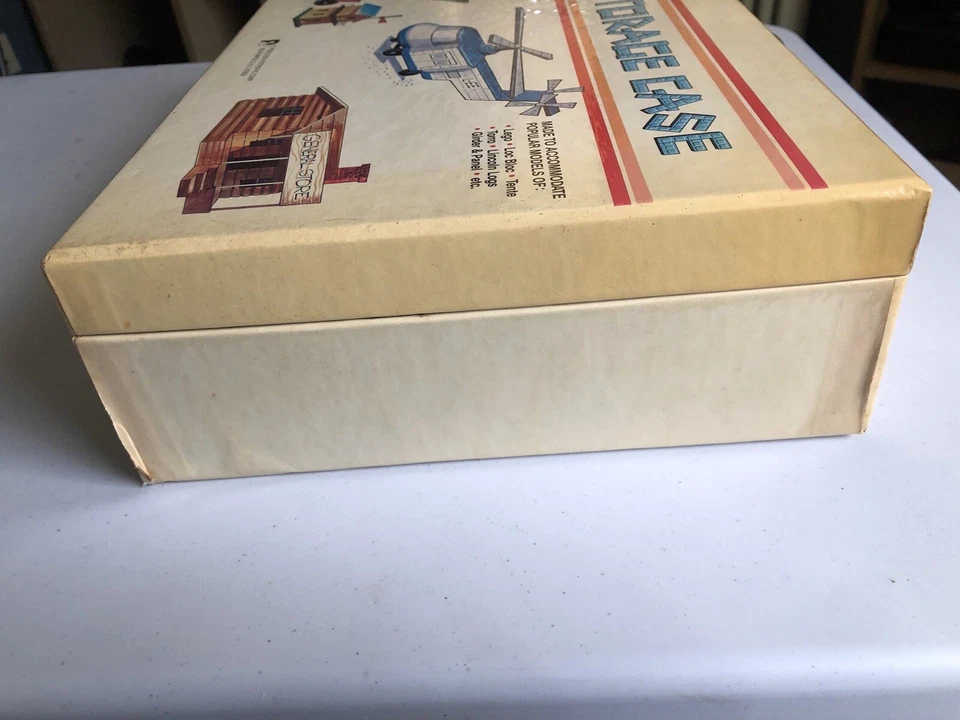 CONSTRUCTION SET STORAGE CASE — VINTAGE 70s Peerless Vidtronic Corp LEGO & MORE - Image 3 of 4
