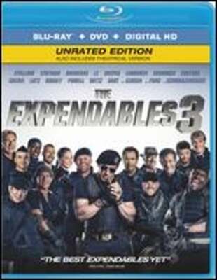 The Expendables 3 [2 Discs] [Includes Digital Copy] [Blu-ray/DVD]: Used