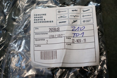 Kupplungshebel 265948 Vespa PK XL 50 125 HP4 Automatik VA52T V5N1T Hebel - Bild 3 von 3