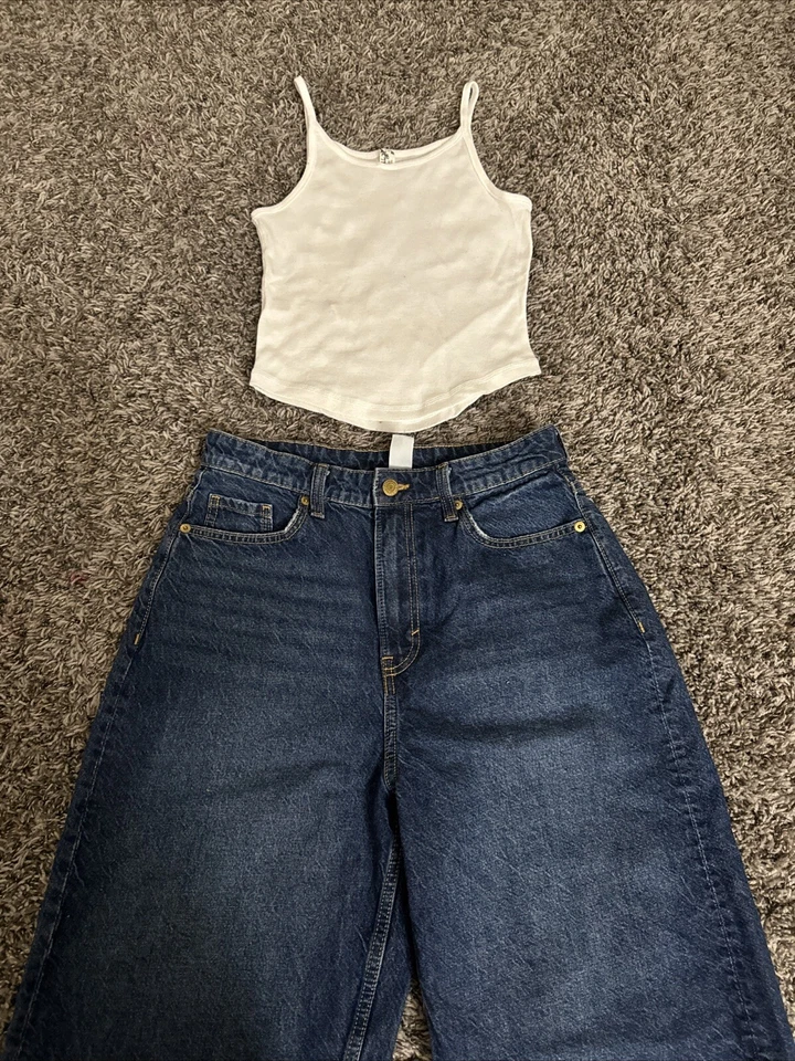 pantalones cortos vaqueros holgados mujer Foto 4 de 4