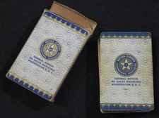 VINTAGE RETAIL CLERKS INTERNATIONAL ASSOCIATION PLAYING CARDS, WASHINGTON DC