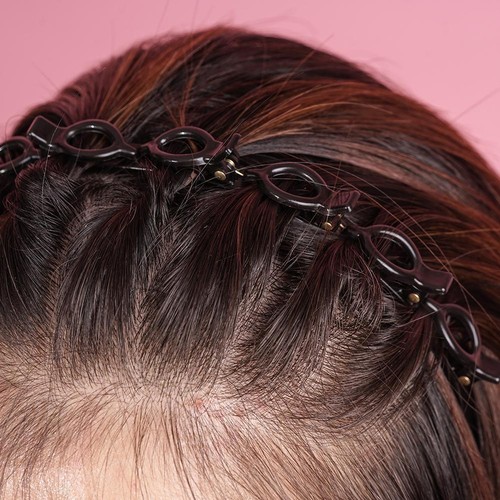 Double Bangs Hairstyle Hair Clips Bangs Hair Band Hairpin Headband - Picture 5 of 13