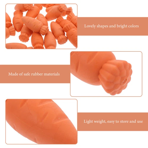 20x Kreative Radiergummis Mini Karottenform Kinder Bleistift Radierer Malen Zeichnen Werkzeug - Bild 10 von 13