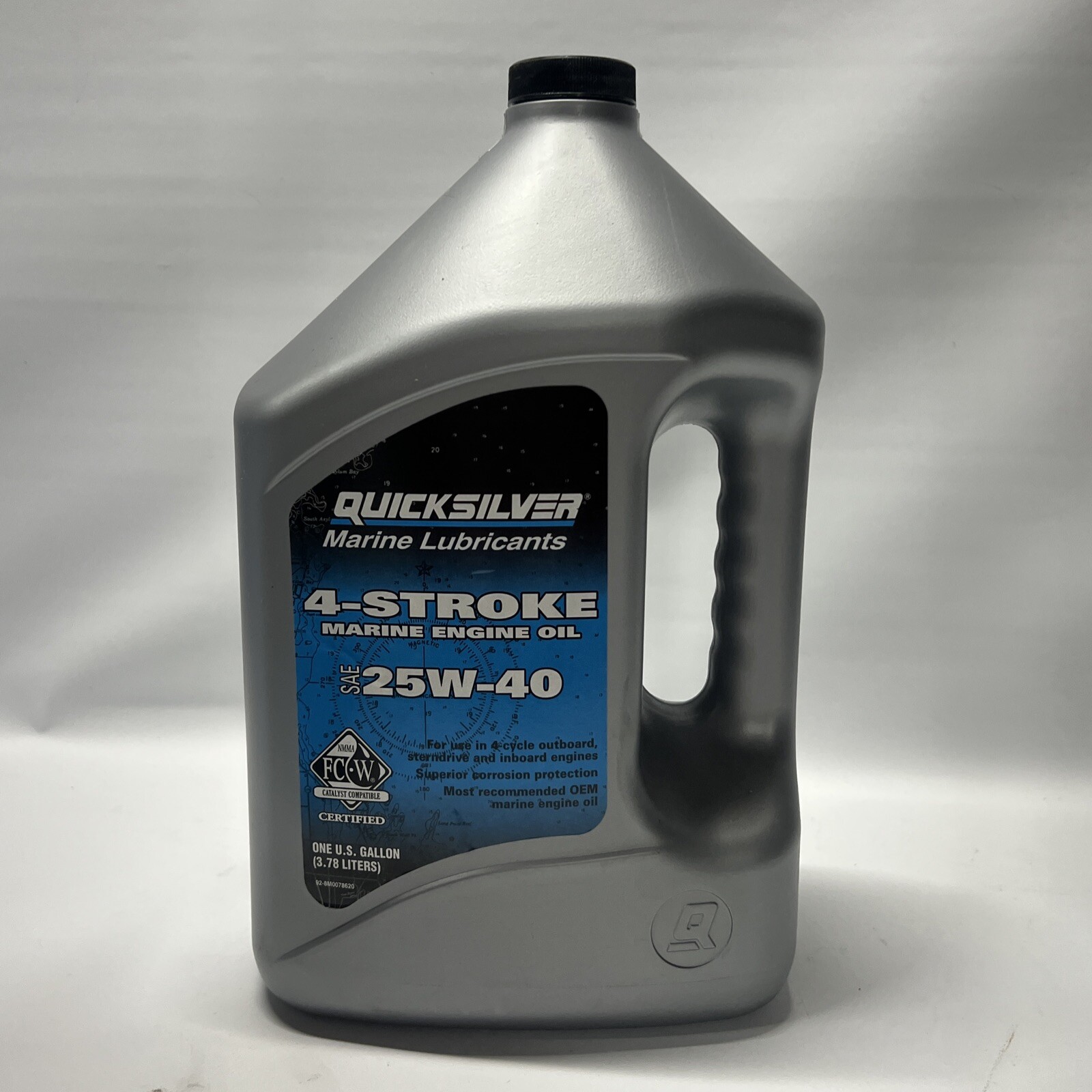 Quicksilver 4Stroke Marine Engine Oil SAE 25W40 for Outboard