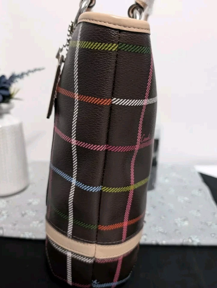 NWT Coach Peyton Tattersall Tote  - Image 3 of 4