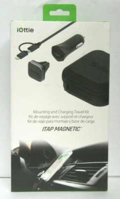 iOttie ITAP Magnetic Car Mounting and Charging Travel Kit