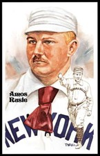 Amos Rusie 1980 Perez-Steele Hall of Fame Series 1-15 #162 /10000 NY Giants