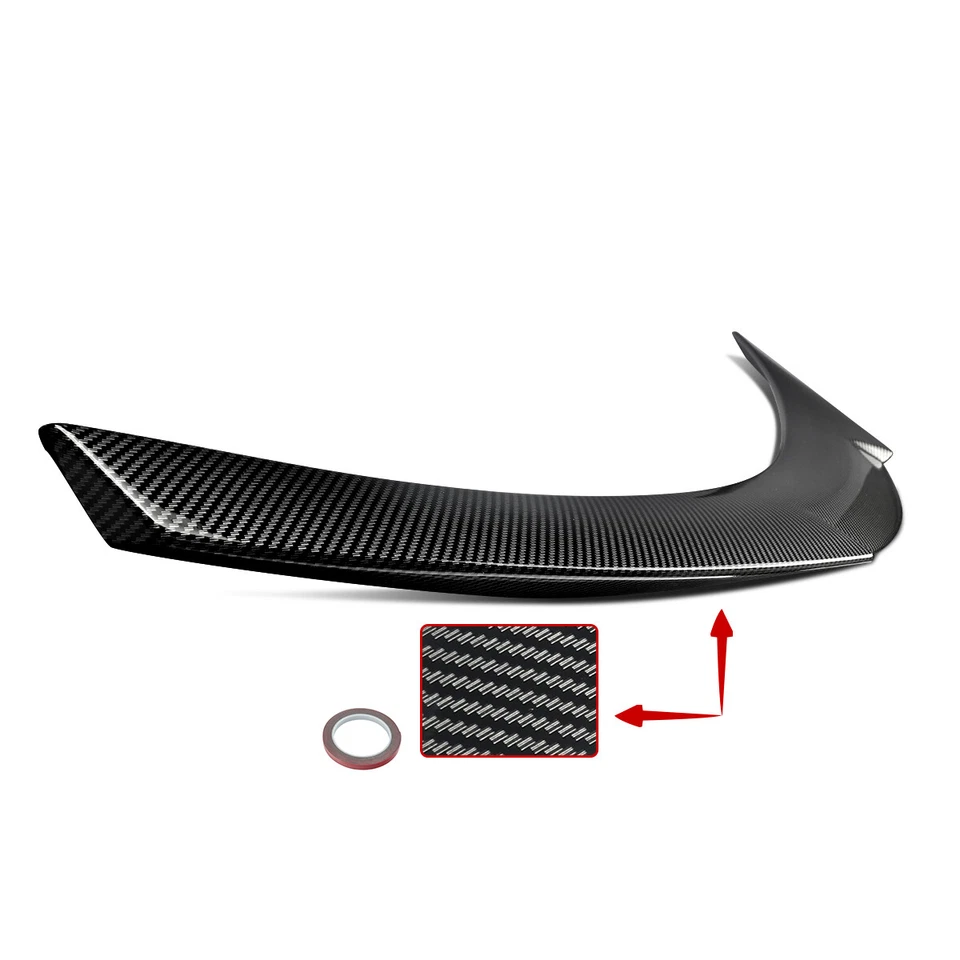 Rear Spoiler Carbon Look M4 Style For BMW 1-Series E82 125i 128i 135i 2008-2013 - Image 2 of 4