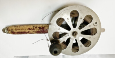 antique featherlight fly reel Vintage A.F. Meisselbach Featherlight Fly Fishing Reel, Works Well