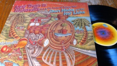 Dan Hicks and the Hot Licks-Last train to Hicksville VG+ 1973 MCA-671 Vinyl LP