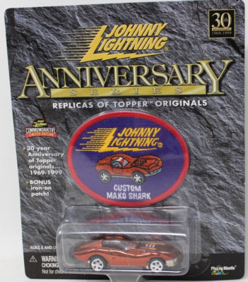 Johnny Lightning 30 th ANNIVERSARY CANDY METALIC CUSTOM - CUSTOM MAKO MIT TOPPER