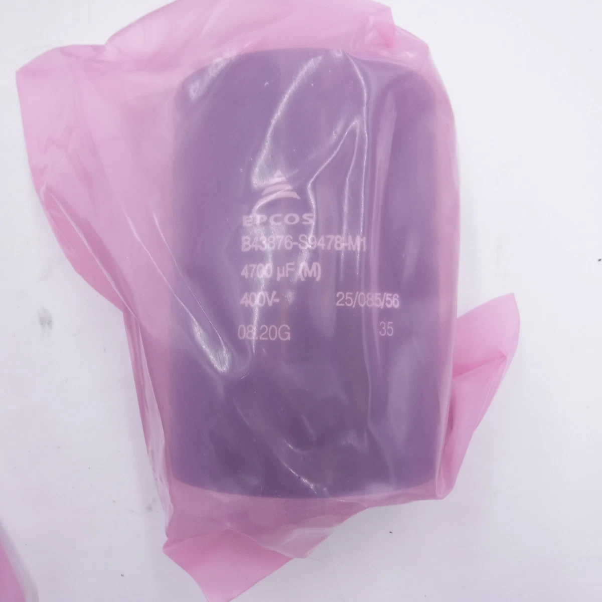 Set of 2 Weg Electrolytic Capacitor 12966369 4,7Mf 400V For CFW09