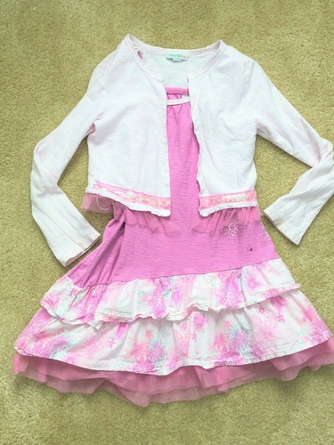 Girls Naartjie 5 6 Small S Ruffle Pink 