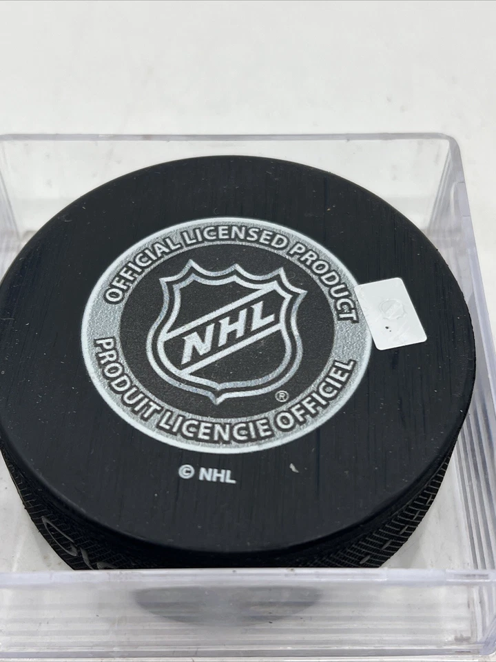 Disco firmado por Brent Burns 2003 Nashville Draft | Sin certificado de autenticidad Foto 3 de 3