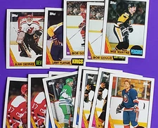 1987-88 TOPPS HOCKEY TRADING CARDS 1-99 YOU PICK 50% OFF 2+ FREE SHIPPING