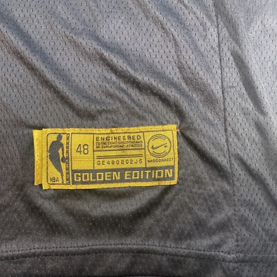 Los Angeles Lakers 24 Kobe Bryant Golden Edition Size 48 Black | eBay