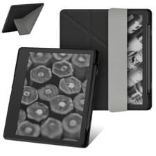 For Kindle Scribe 2024 Case 10.2" Flip Cover Smart Case Stand With Pencil Holder