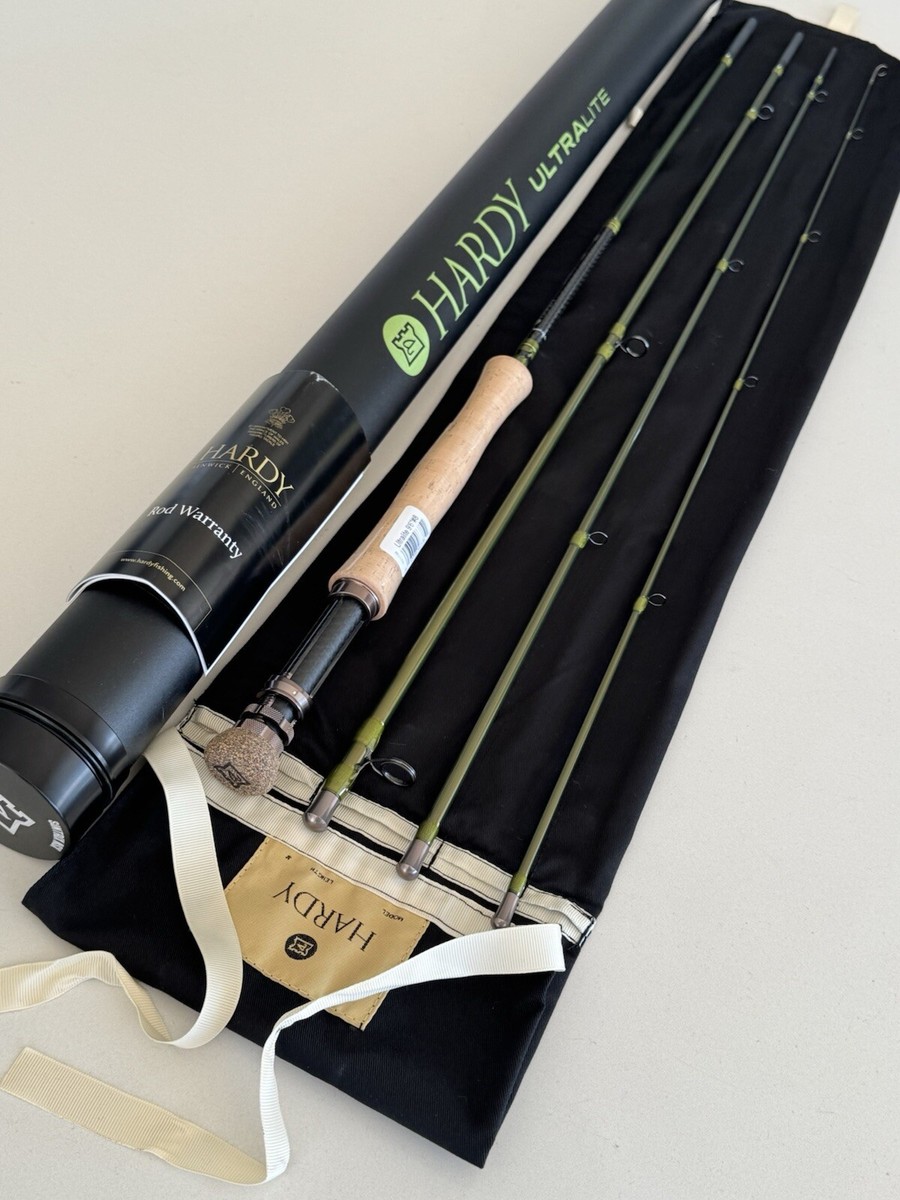 BEAUTIFUL** NEW HARDY 8wt. 9'6in 4pc Ultralite Sintrix NSX Fly Rod
