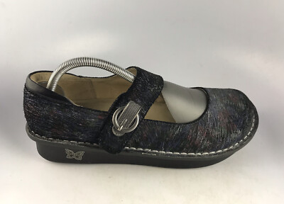 Alegria Paloma Raked Garden Mary Jane Leather Pal-316X Sz 41 -10.5/ 11