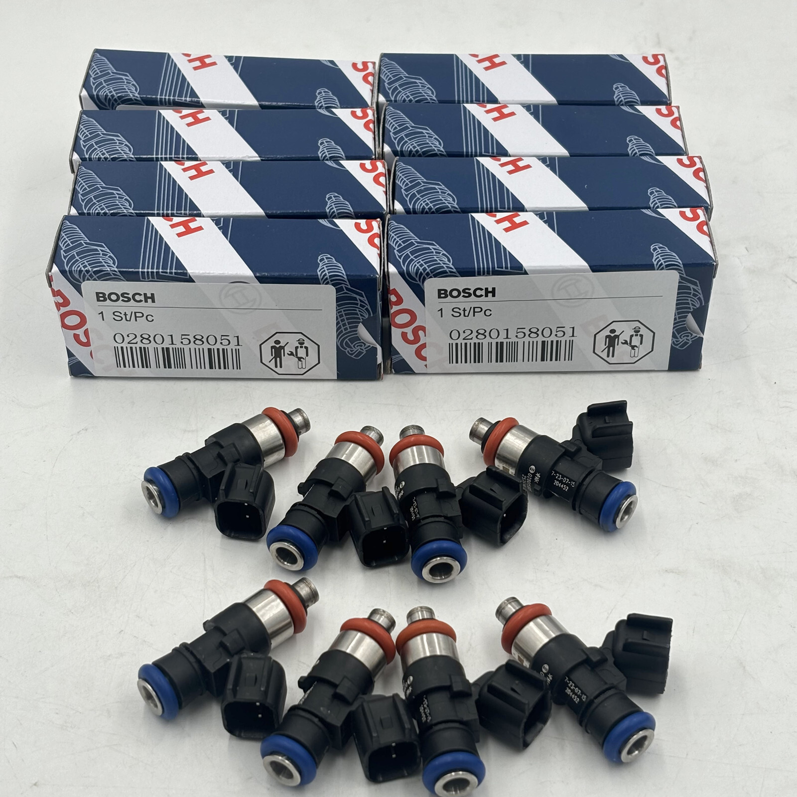 8X Bosch 42LB Fuel Injectors 06-13 Corvette LS3 L99 10-15 Camaro SS 6.2 LS3 L99