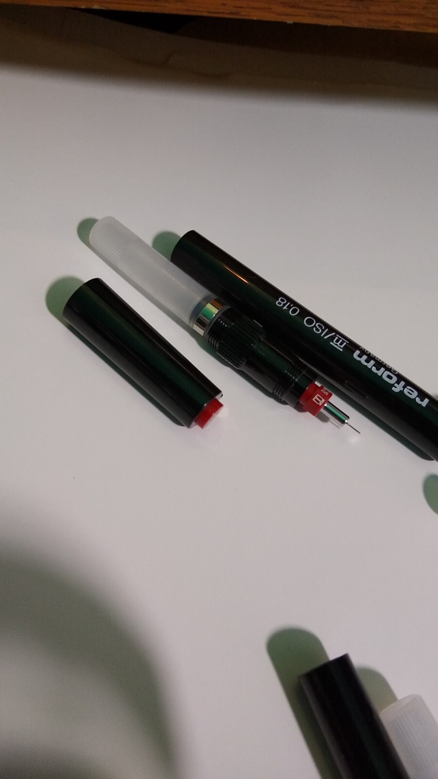 Vtg Reform Drawing Pens & Tusche Ink Set Germany joint holder compass