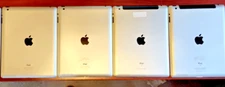 Lot of 4- Apple iPads, 16GB, (Models: A1458, A1403, A1347)