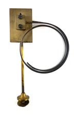 Clock Chime | Brass | 7.75" x 4.75" | Unmarked | Part Only | Used