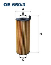 Ölfilter FILTRON OE 650/3 Filtereinsatz für VW PHAETON 3D1 3D2 3D3 3D4 3D6 3D7