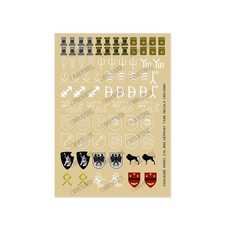 Sticker for 1/16 Henglong Tank German Tiger I 3818 Panther V 3848 3849 3858 3859