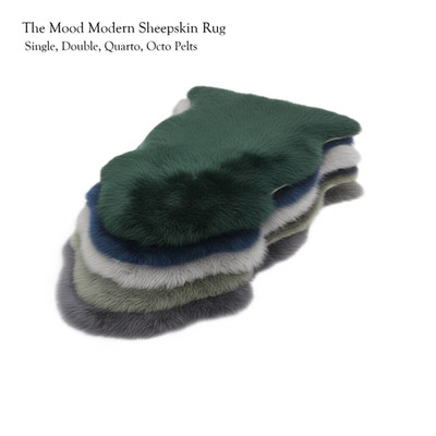 The Mood Modern Genuine Sheepskin Rug | Eco-Tan, 100% Woolmark Pelt