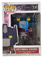 Shia LaBeouf Signed Transformers Optimus Prime Funko Pop #131 Autograph BAS COA