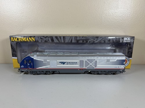 Cargador HO Bachmann DCC Sound Amtrak Midwest SC-44 #4618  | Condition: Used
