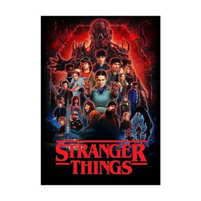 Stranger Things Staffel 5 Filmposter | Offizieller Kunstdruck A3 A4