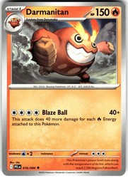 Darmanitan 016/094 Phantasmal Flames