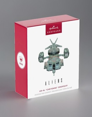 Hallmark ALIENS Movie UD-4L Cheyenne Dropship Ripley Figure Keepsake Ornament