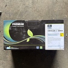 HP 305A Yellow CE412A LaserJet Toner Cartridge Genuine New Sealed