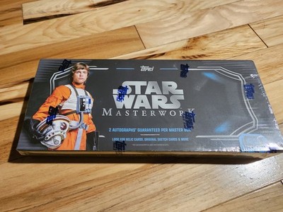 2025 Topps Star Wars Masterwork Hobby Box IN HAND