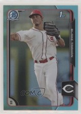 2015 Bowman Draft Chrome Sky Blue Refractor Blake Trahan #43 0w8